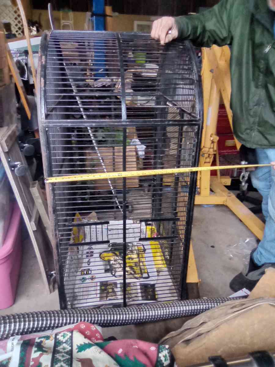large Parrott cage - Woodward, Oklahoma - FleaMarketBay