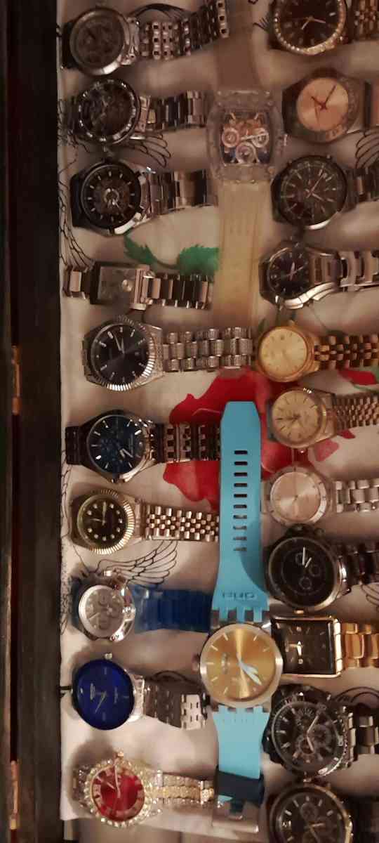 watch collection includes invicta guess Ellen Movado rolex - Chauvin, Louisiana - FleaMarketBay