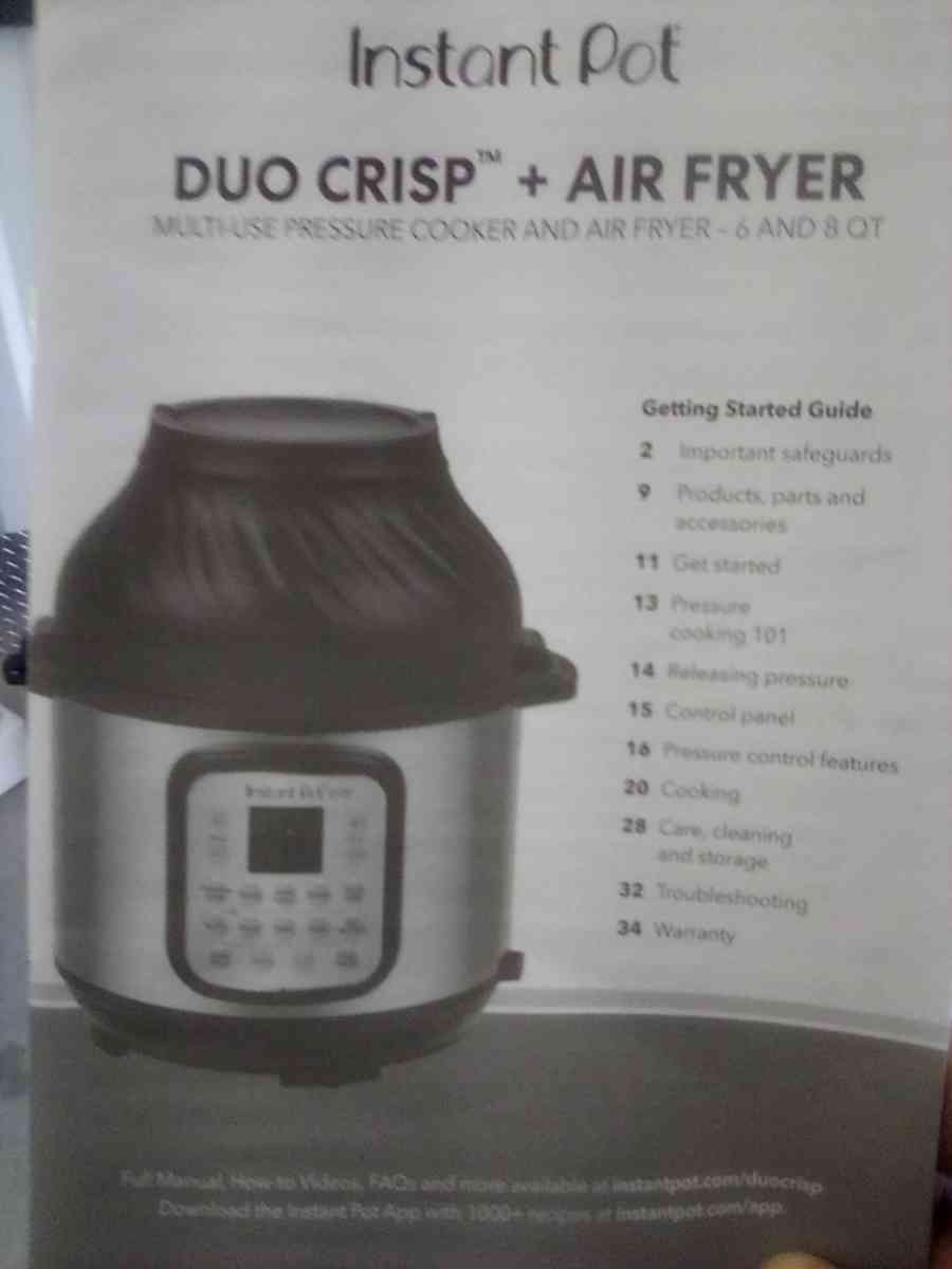 insta pot Air Fryer - Charlotte, North Carolina - FleaMarketBay