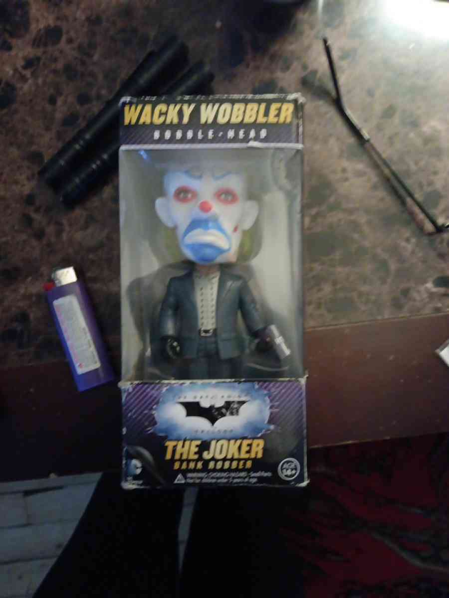 The Joker Bank Robber Wacky Wobbler The Dark Knight Trilogy - Green Bay, Wisconsin