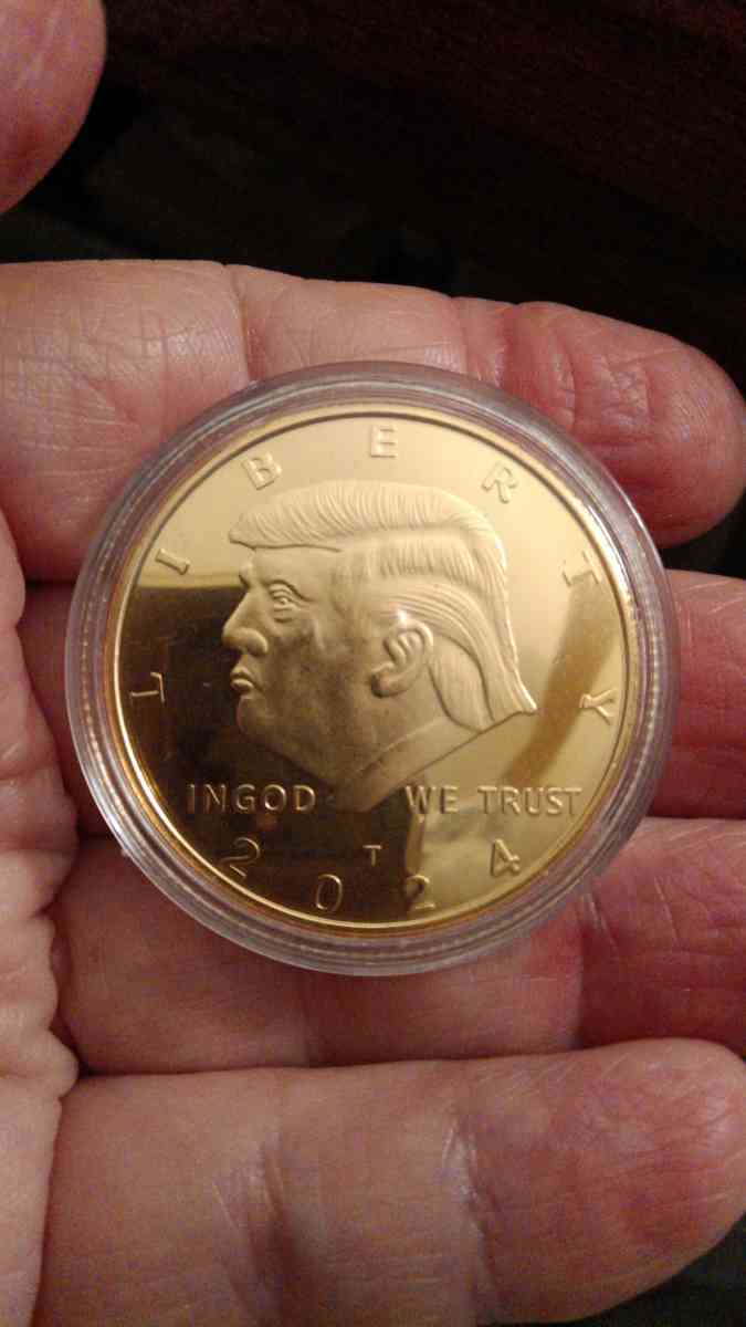 Trump tribute coin - Lemoore, California - FleaMarketBay