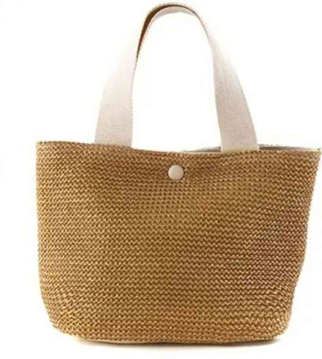Straw Handbag - Carlton, Georgia - FleaMarketBay