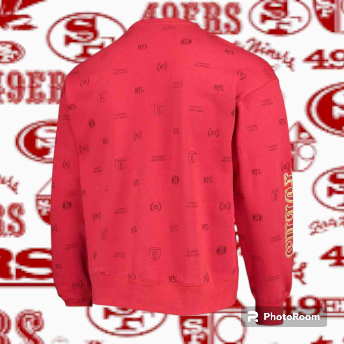 San Francisco 49ers Tommy Hilfiger Reid Graphic Pullover Swe - Manassas, Virginia - FleaMarketBay
