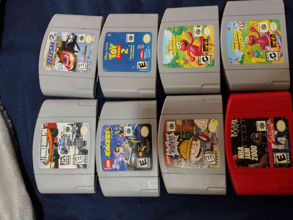 Nintendo 64 game bundle - Gouldsboro, Pennsylvania