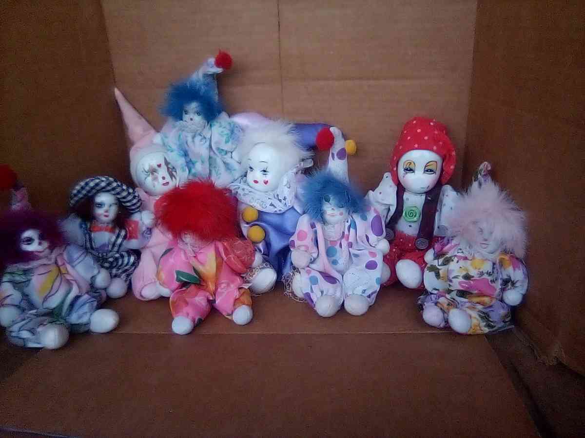 Porcelain Clown Family - Denver, Colorado