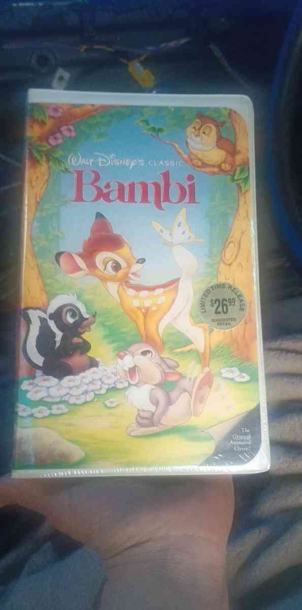 Walt Disneys unopened classic black diamond edition vhs set - San Francisco, California - FleaMarketBay