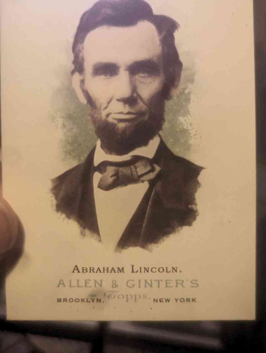 Abraham Lincoln card will make deals - Clinton, Maine