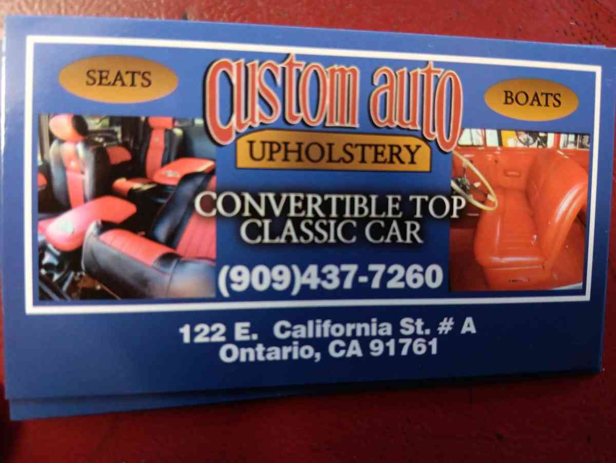 reparacin de asientos rotos del lado del chofer CIELOS TECHO - Ontario, California - FleaMarketBay