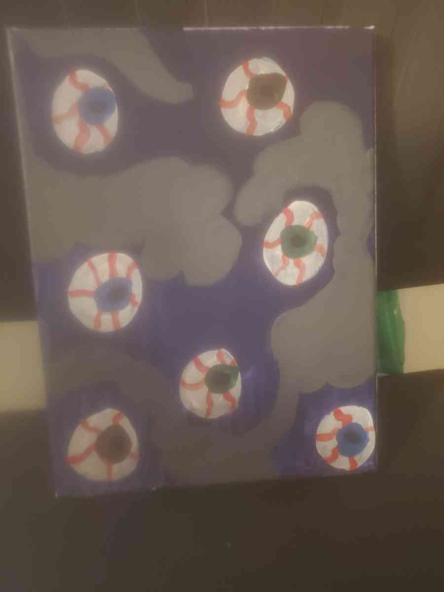 I See You Abstract Acrylic Original Painting - Portland, Oregon