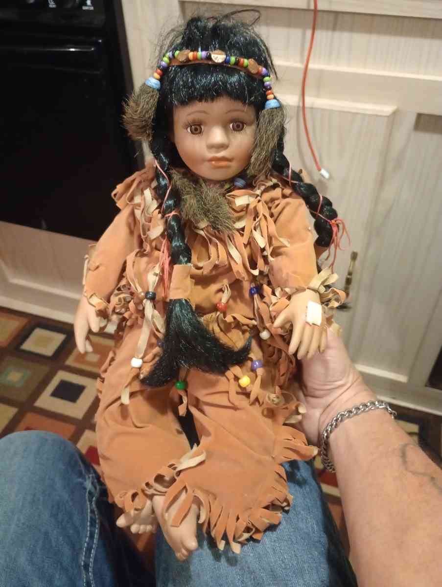 INDIAN PORCELAIN DOLL - Spring Hill, Florida