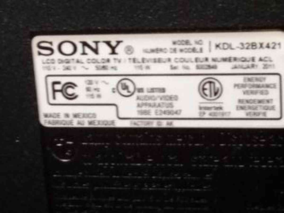 32 in Sony bravada - Spokane, Washington