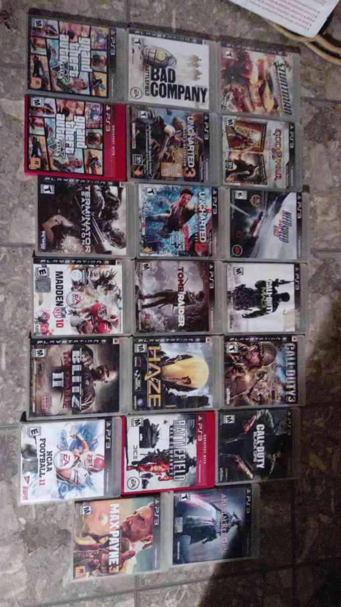 PlayStation 3 with games - Bethel, Ohio - FleaMarketBay