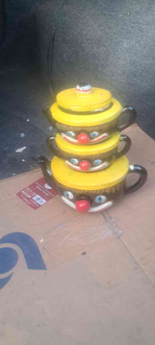 1950s assortment of black Americana hobo clowns - Tulare, California - FleaMarketBay