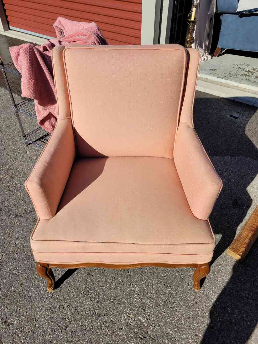reupholstered wooden chair - Waynesville, Ohio