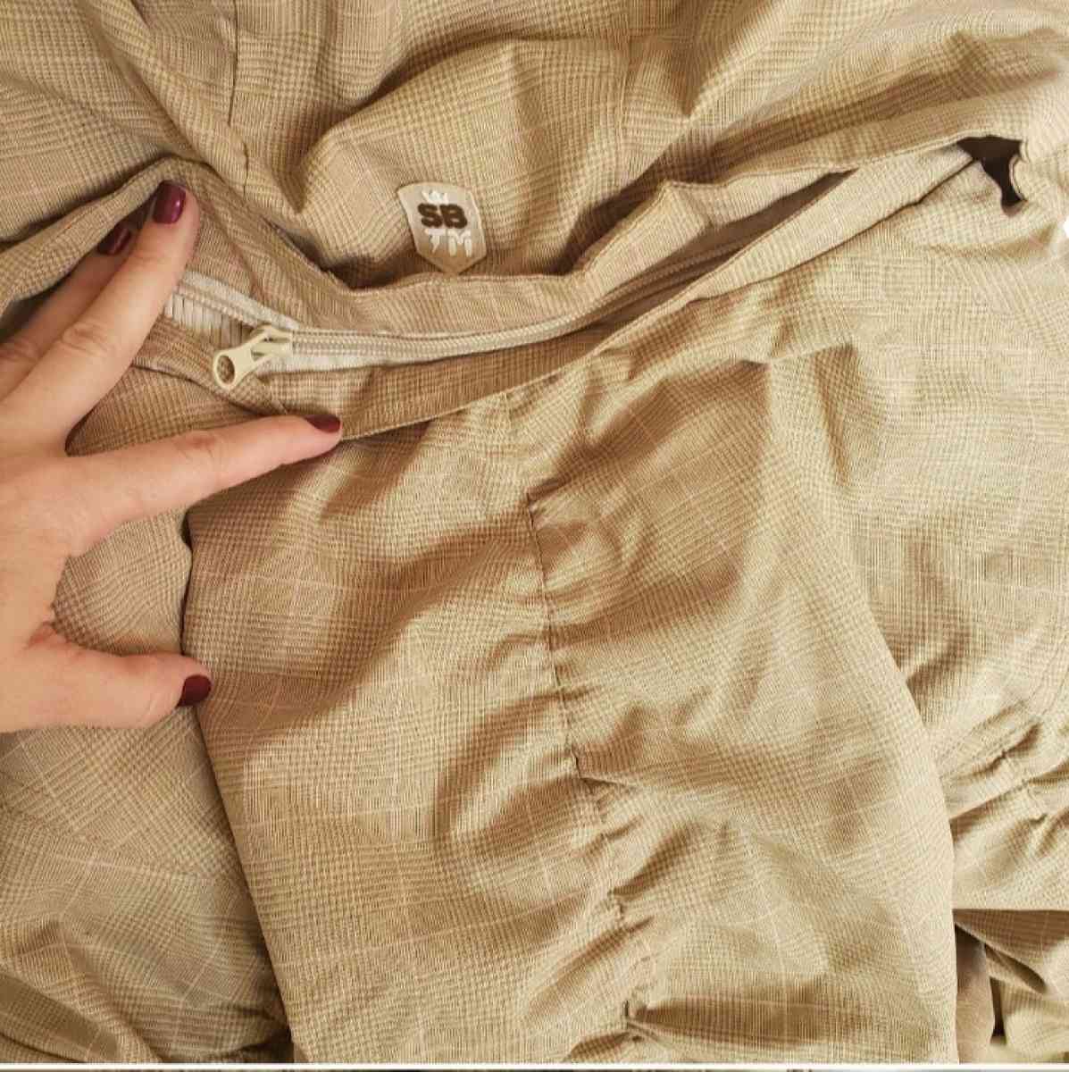 Special Blend 15K Waterproof Snowboard Tan Plaid Jacket Sz S - Littleton, Colorado - FleaMarketBay