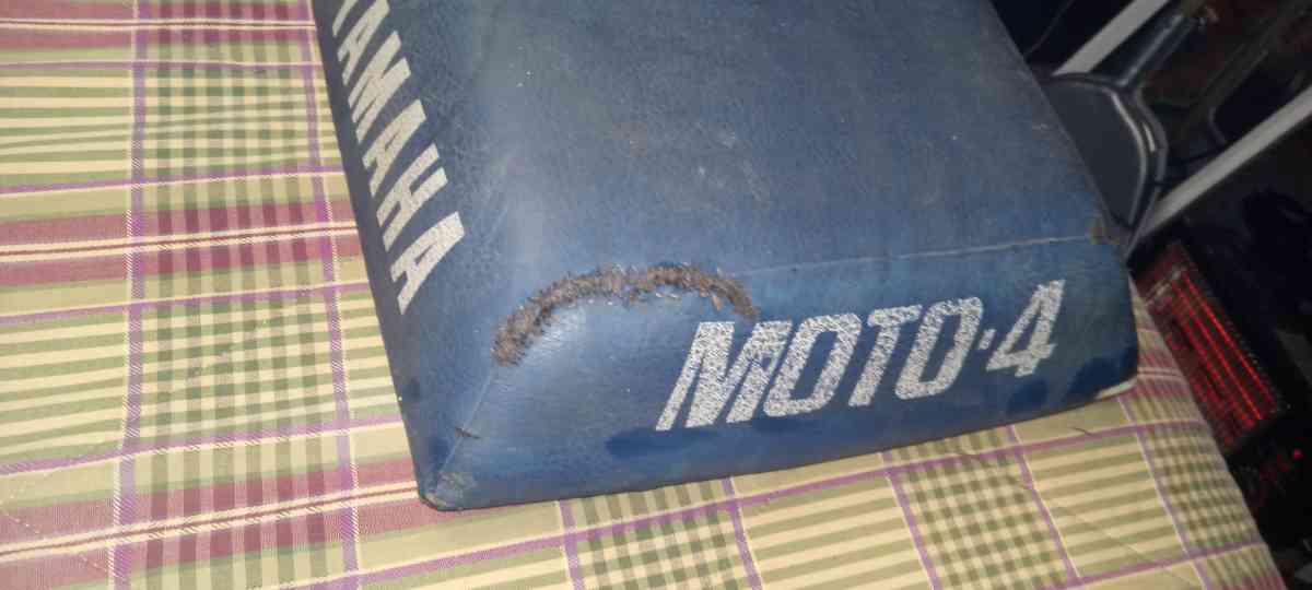 yamaha moto 4  seat cover - Douglasville, Georgia - FleaMarketBay