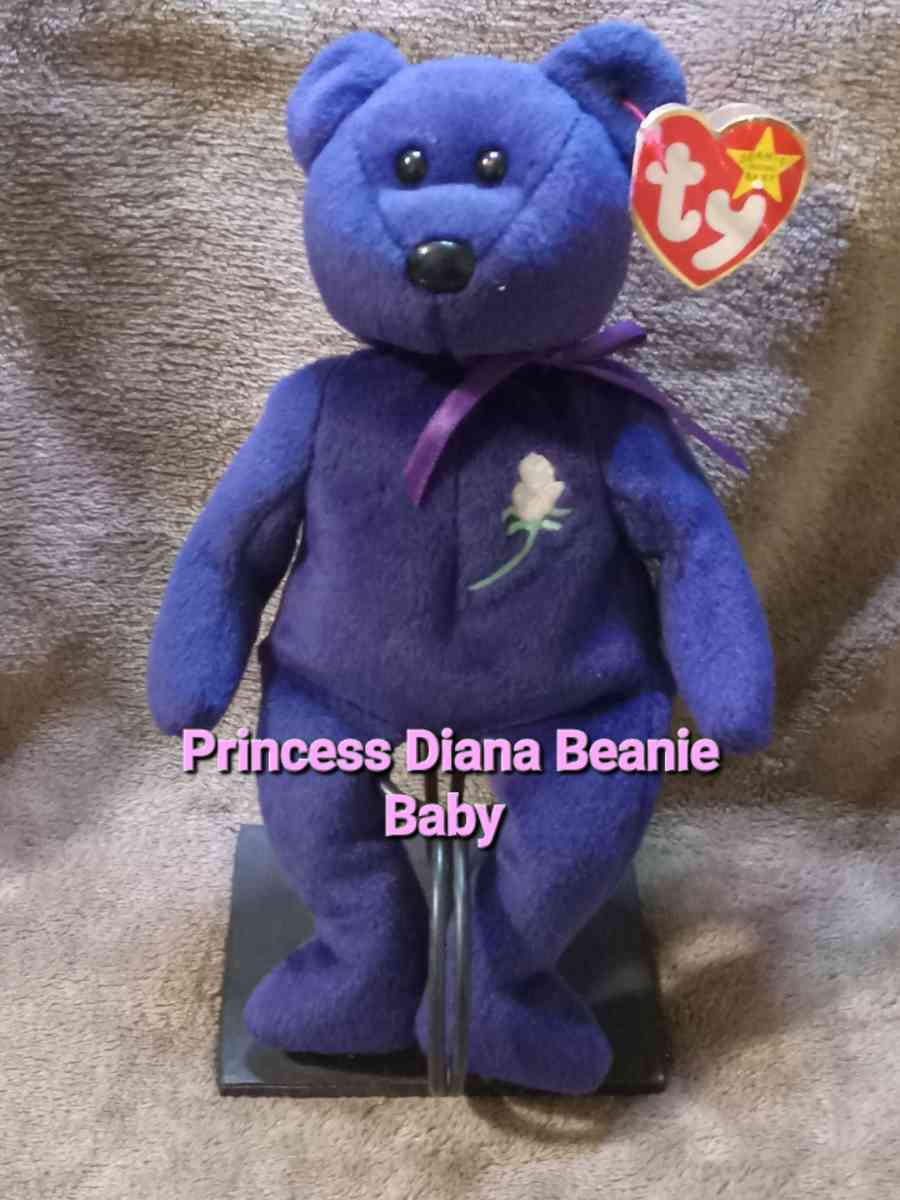 Rare Beanie Baby Princess Diana With Tag Errors - Prescott, Arizona