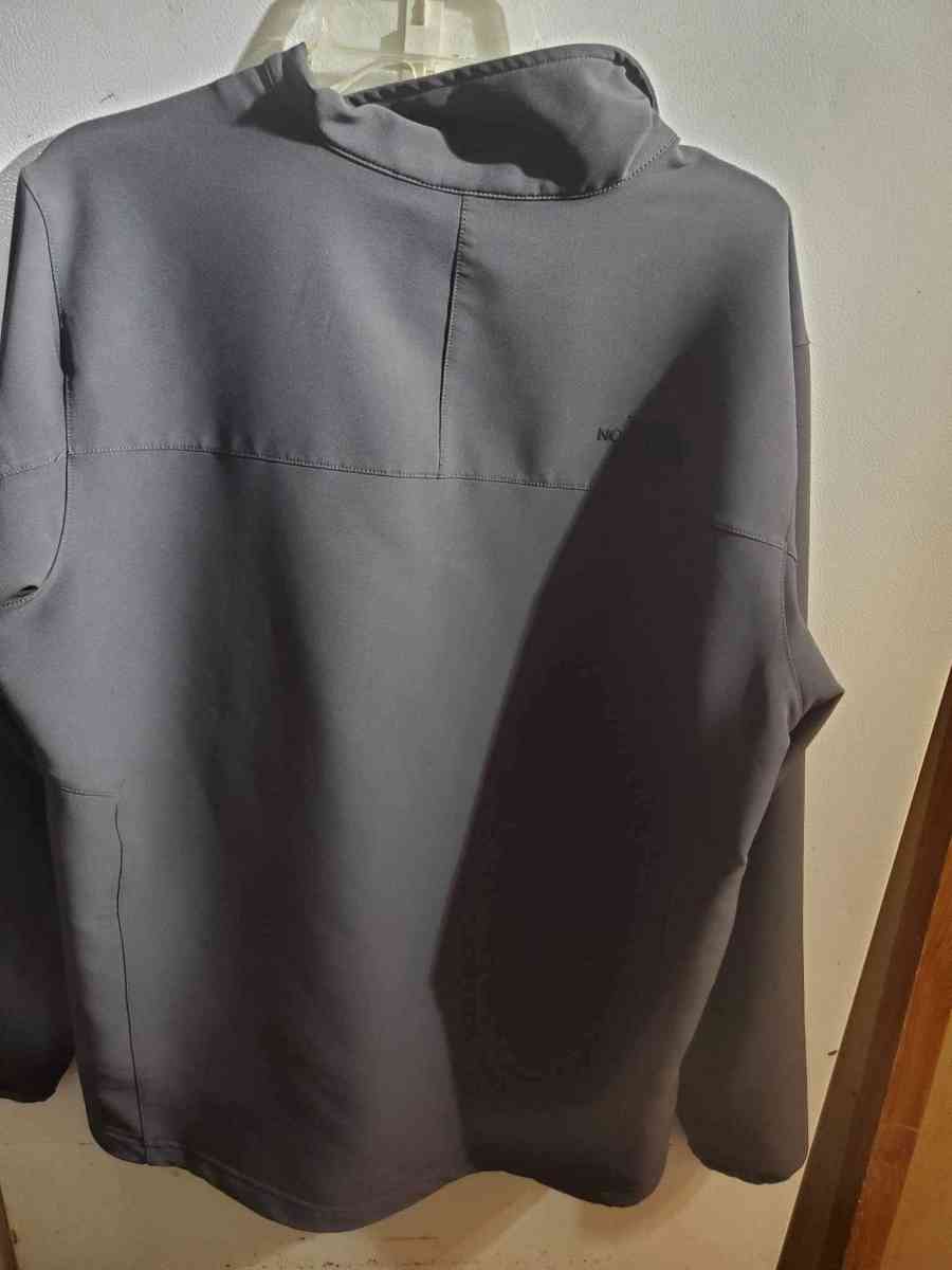 The north face mens size large athletic jacket gray - Altoona, Alabama - FleaMarketBay