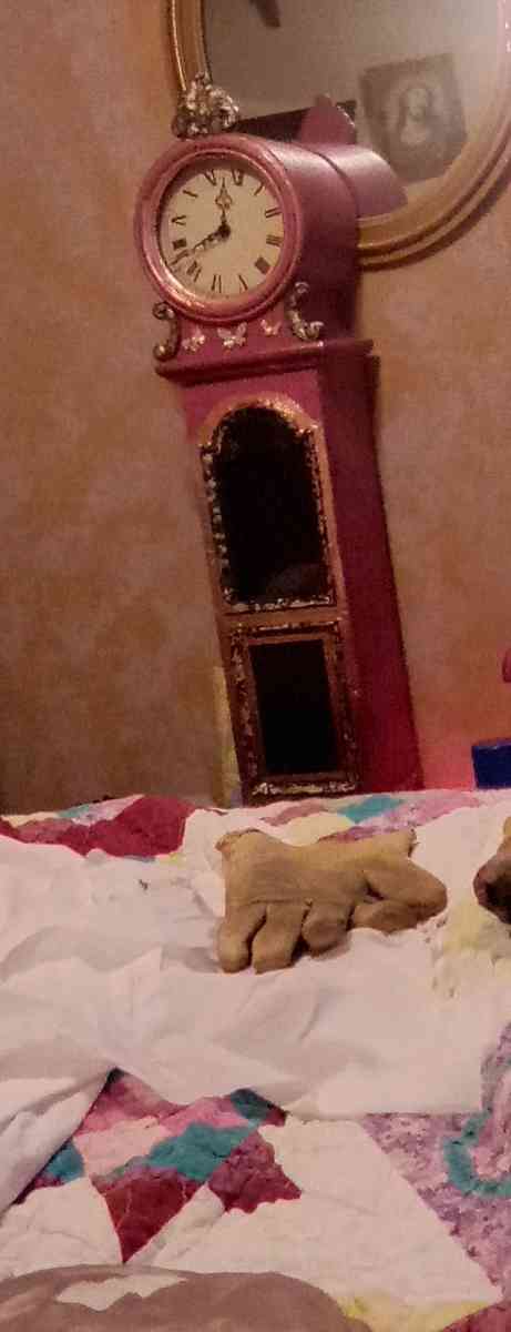 granddaughter clock 5 ft tall keeps perfect time unknown mak - Woodward, Oklahoma