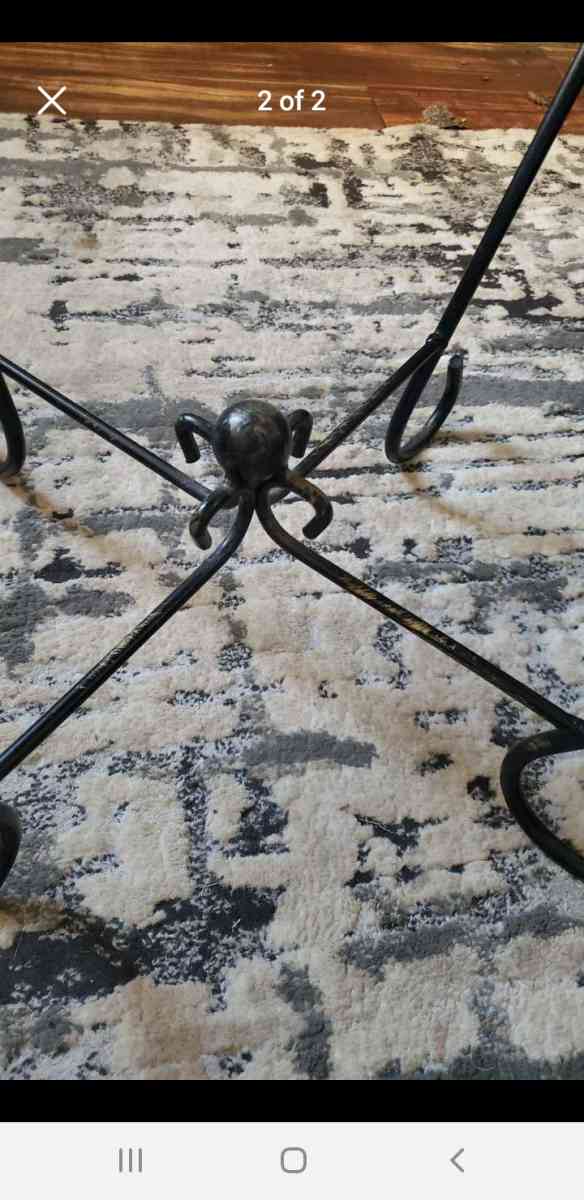 Zebra Print Stool 18 inches tall - Littleton, Colorado - FleaMarketBay