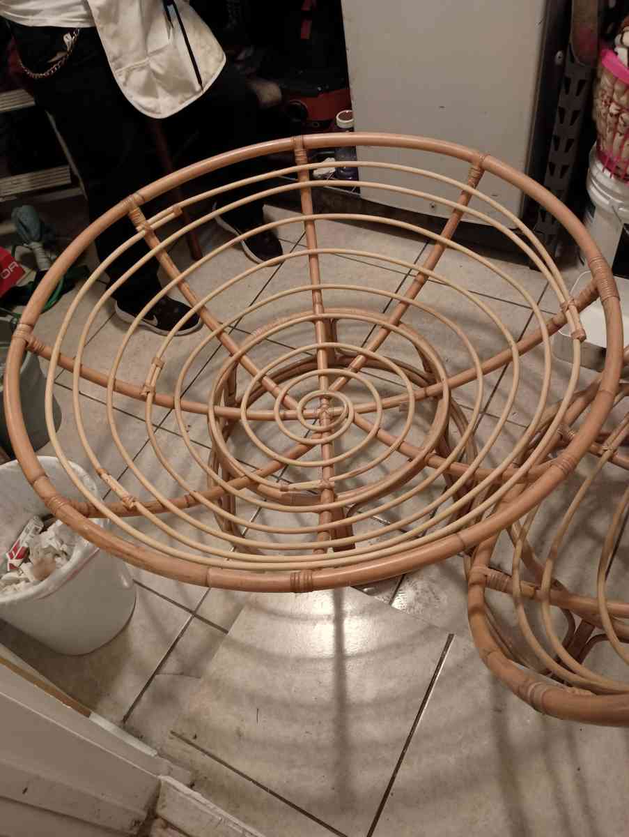 2 Papason Chairs from Pier One - San Antonio, Texas - FleaMarketBay