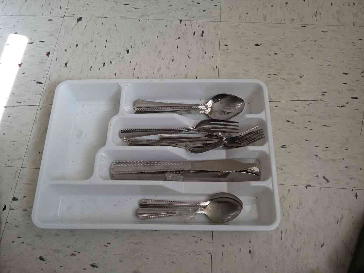 Spoons forks and knife - Eunice, Louisiana