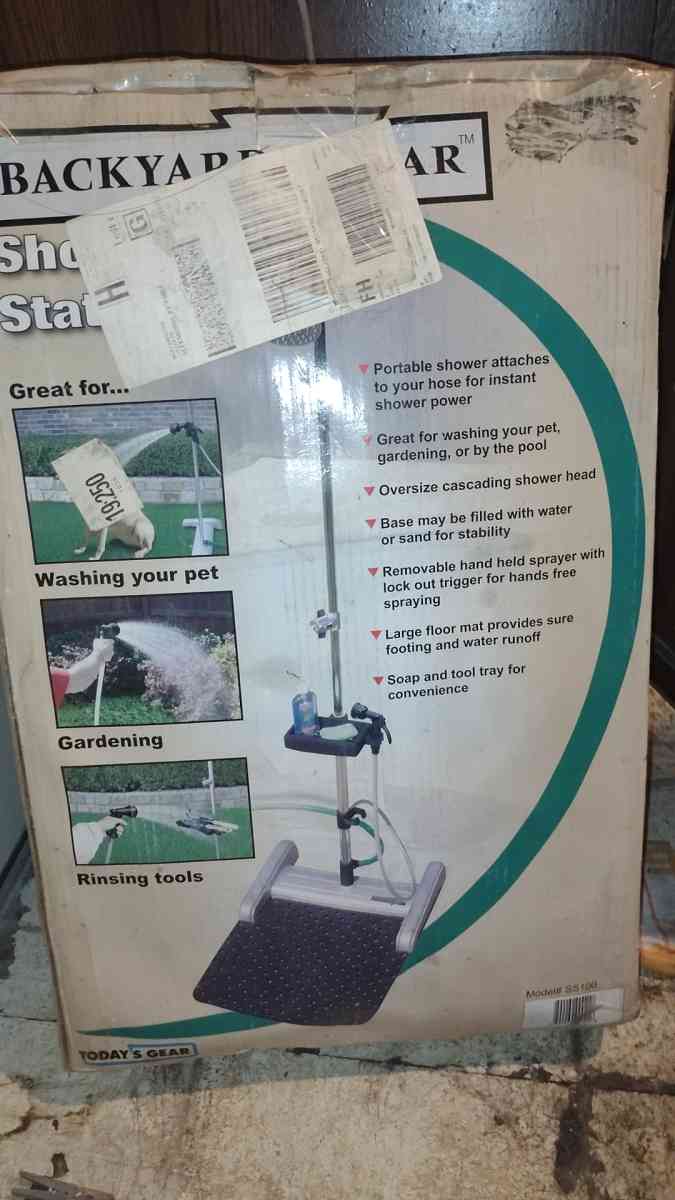 outdoor shower and pet wash - Bethel, Ohio - FleaMarketBay