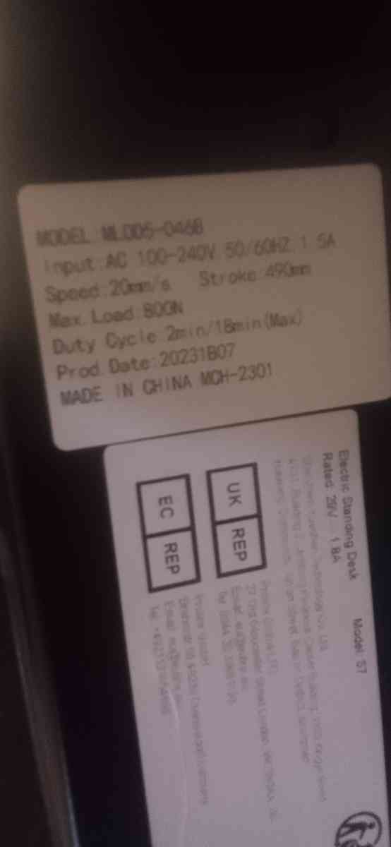 electric standing desk - Omaha, Nebraska - FleaMarketBay