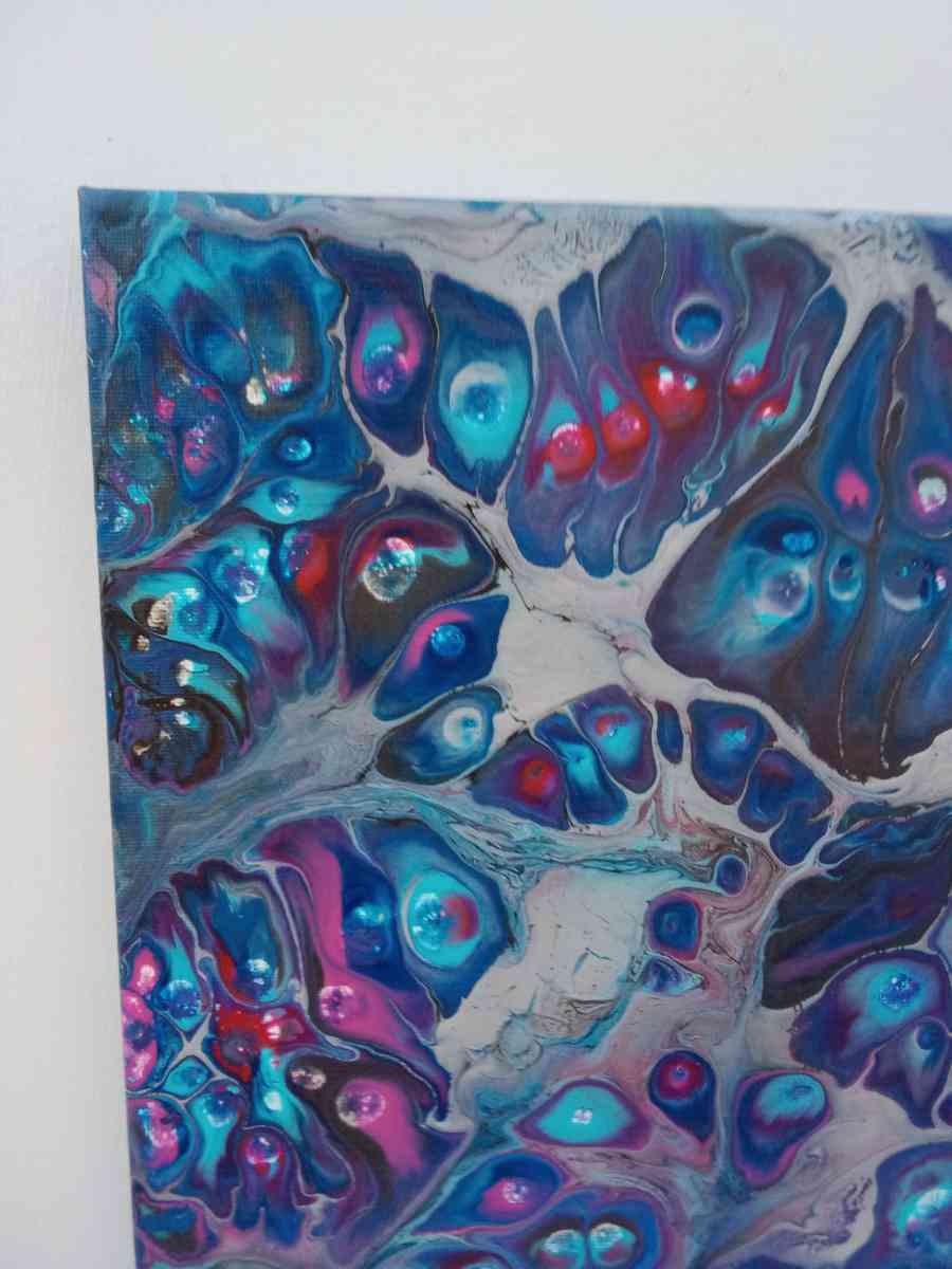 Acrylic Painting on a 12 inch x 12 inch x 1 inch canvas - Christiana, Tennessee - FleaMarketBay