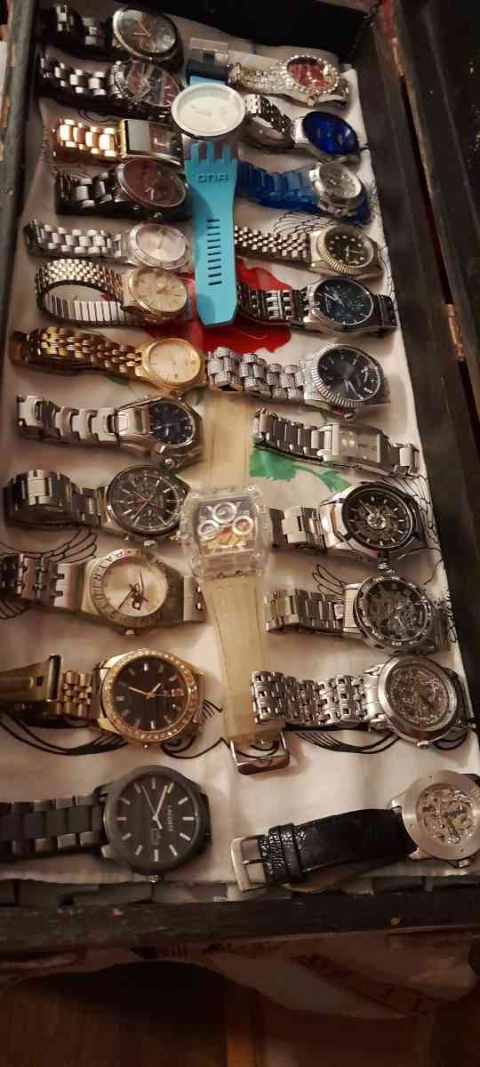 watch collection includes invicta guess Ellen Movado rolex - Chauvin, Louisiana - FleaMarketBay