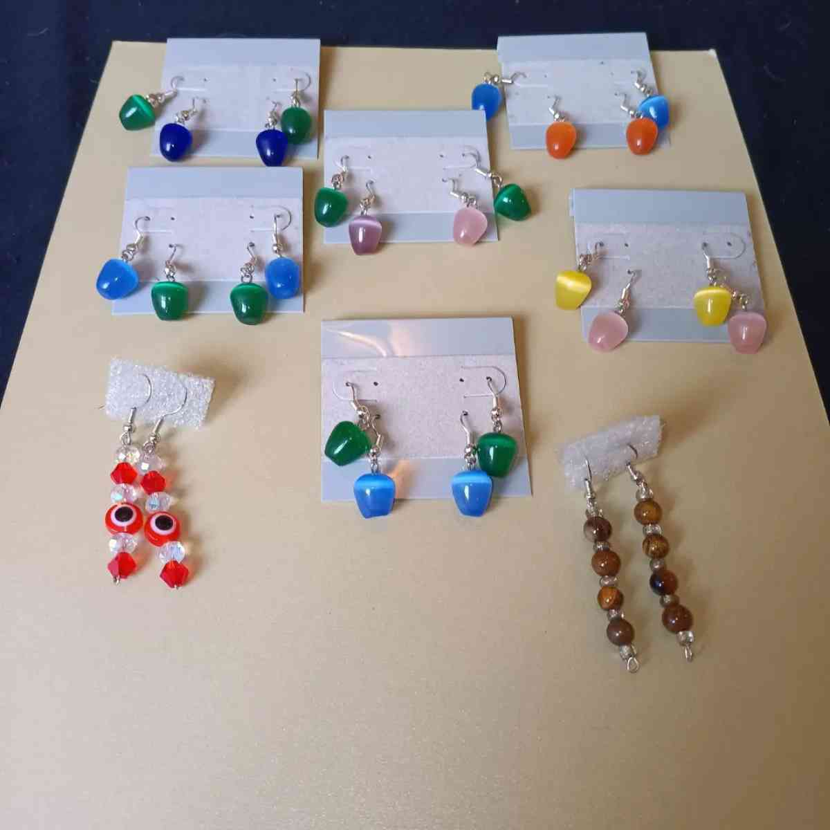 handmade earrings 3 each - Lawton, Oklahoma - FleaMarketBay