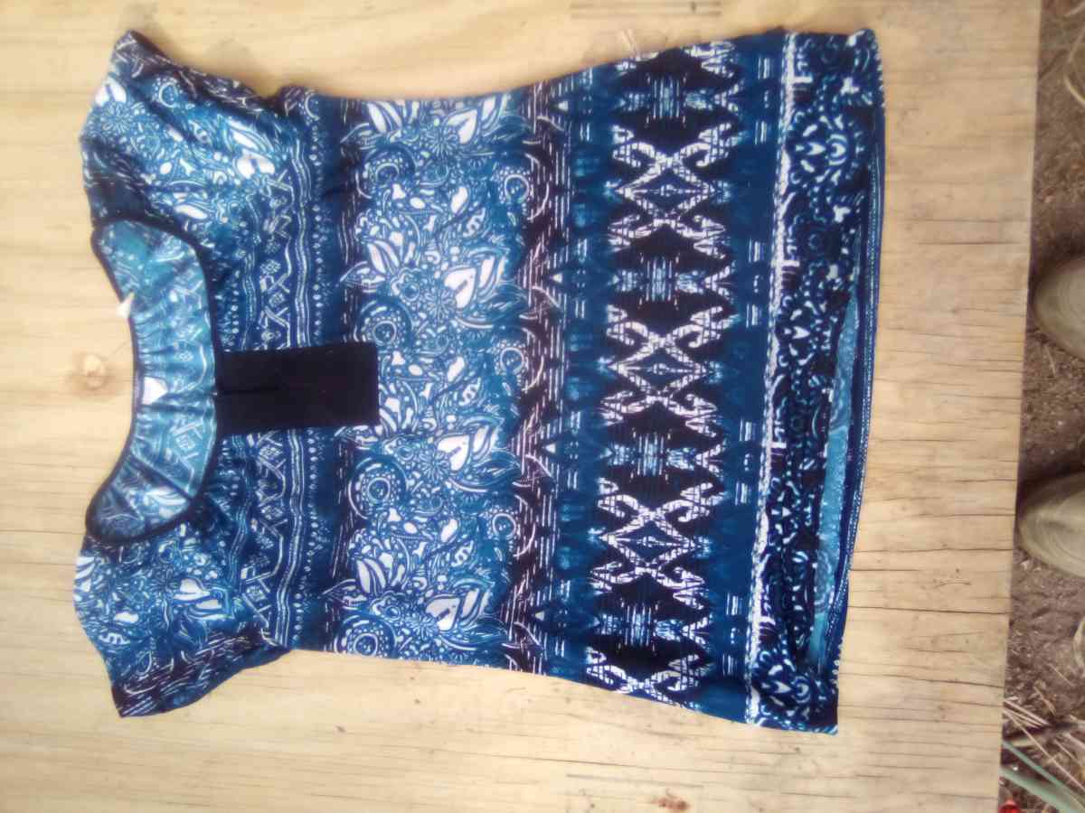 A Beautiful blue blouse - Twentynine Palms, California