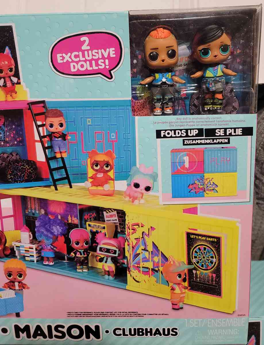 LOL SURPRISE CLUBHOUSE MANSION - Pottstown, Pennsylvania - FleaMarketBay