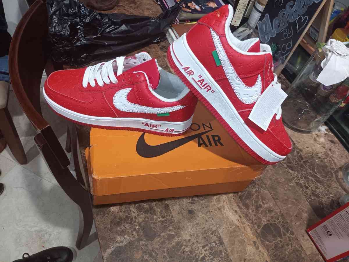 Louis Vuitton Nike Air Forces - Fort Lauderdale, Florida