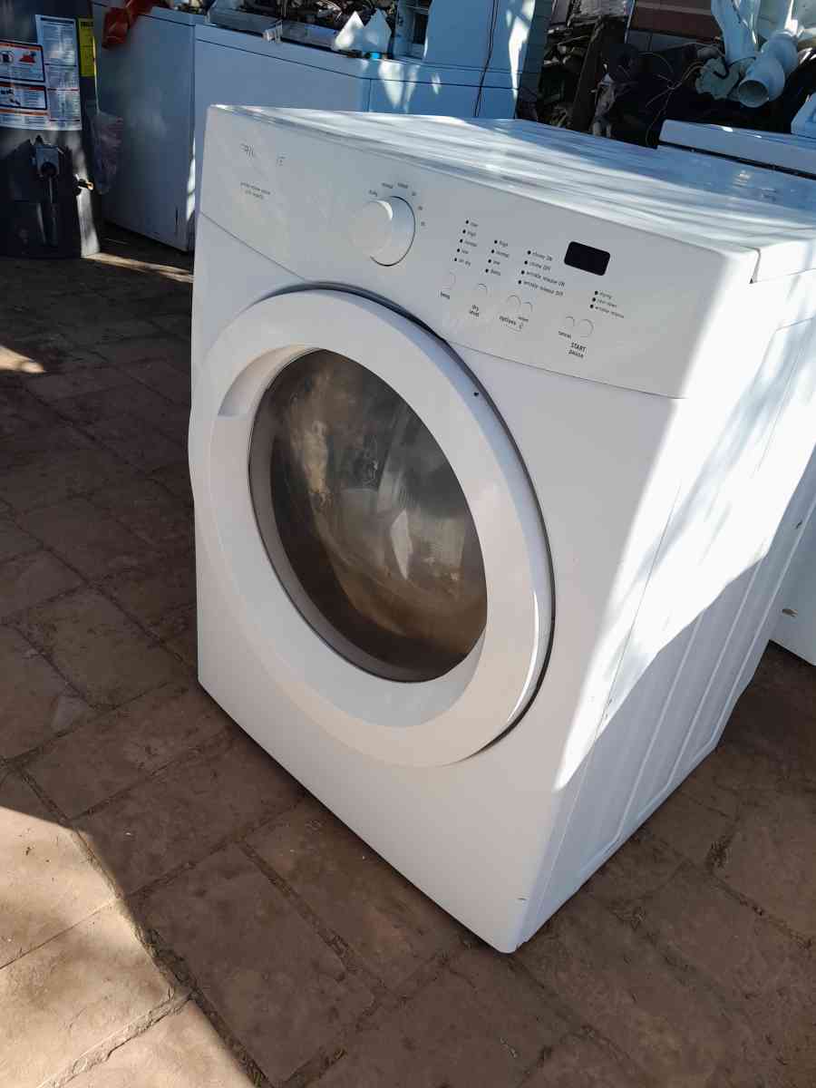 GAS DRYER FRIGIDAIRE WHITE ON WHITE WORKING EXCELLENT - Avondale, Arizona - FleaMarketBay