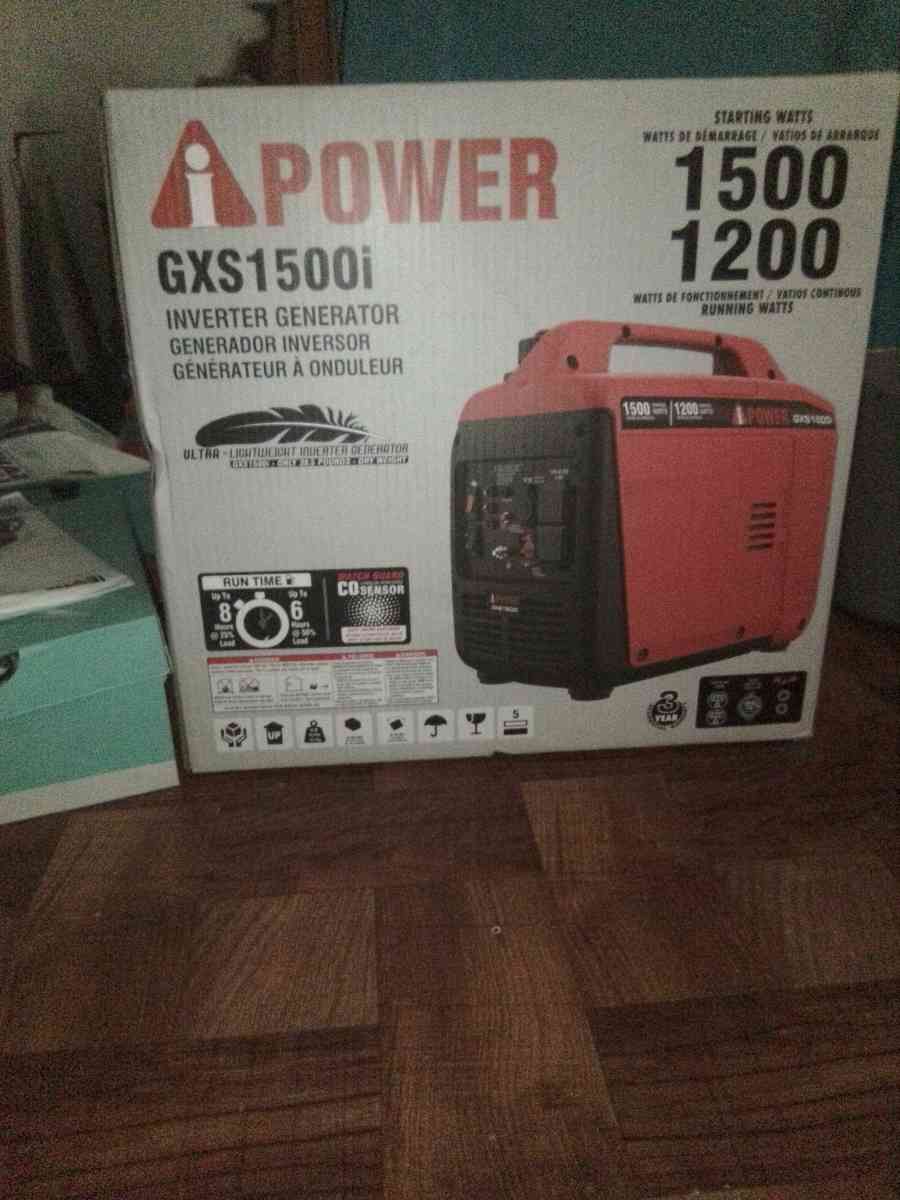 IPOWER GXS 1500 inverter Generator - Hesperia, California