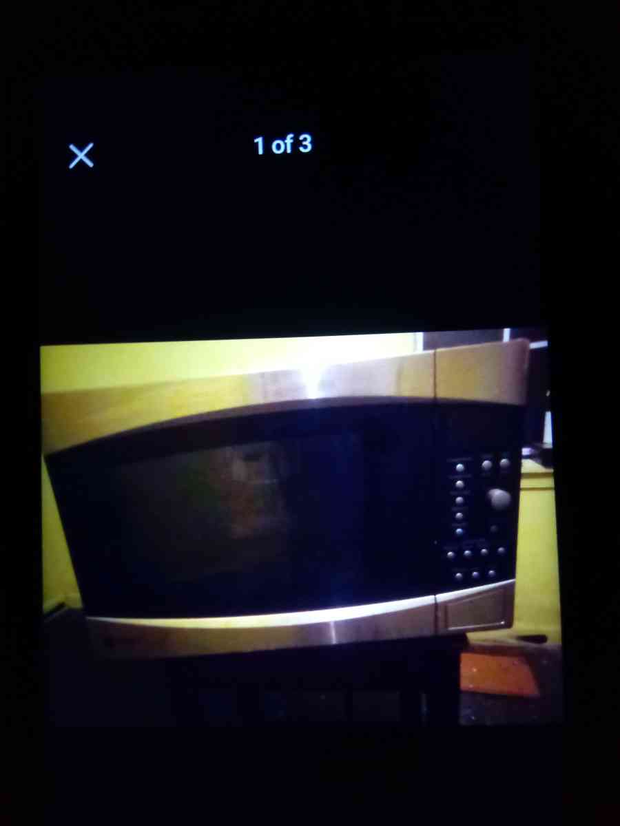 GE microwave
