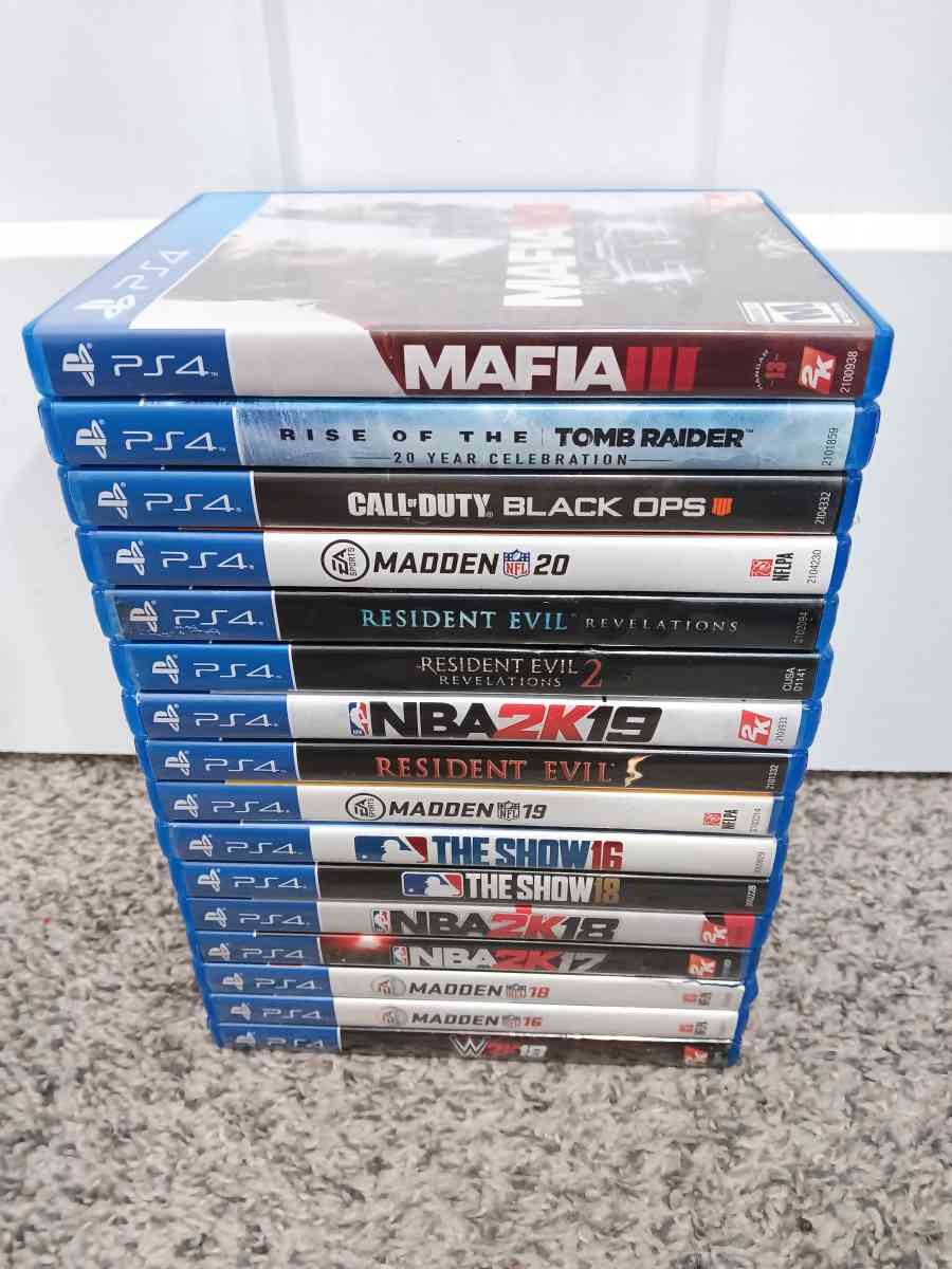 Playstation 4 games