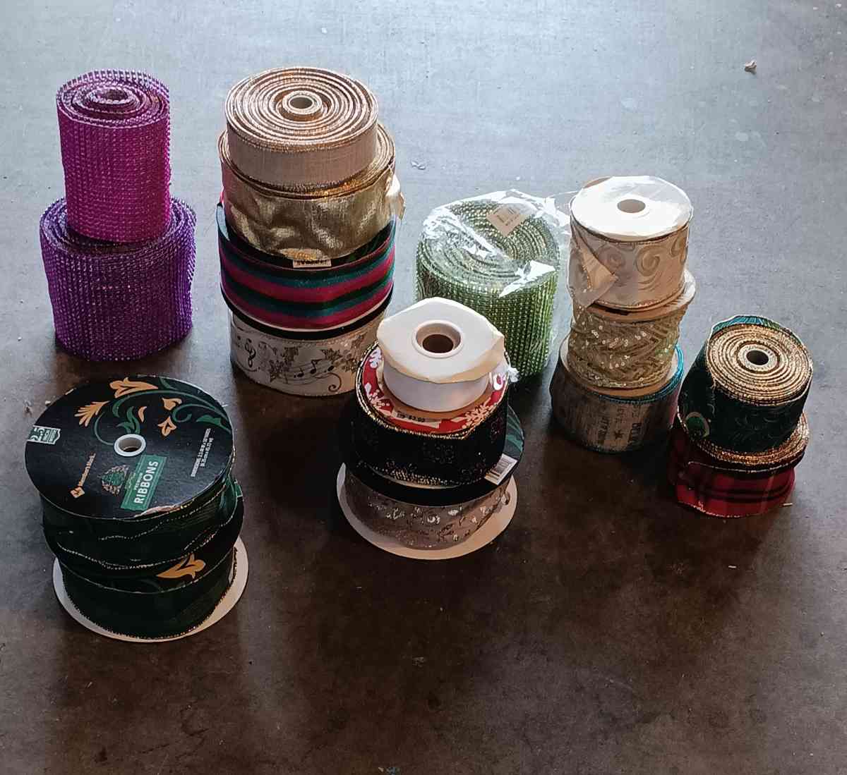 17 rolls of ribbon for diy projects - El Mirage, Arizona - FleaMarketBay