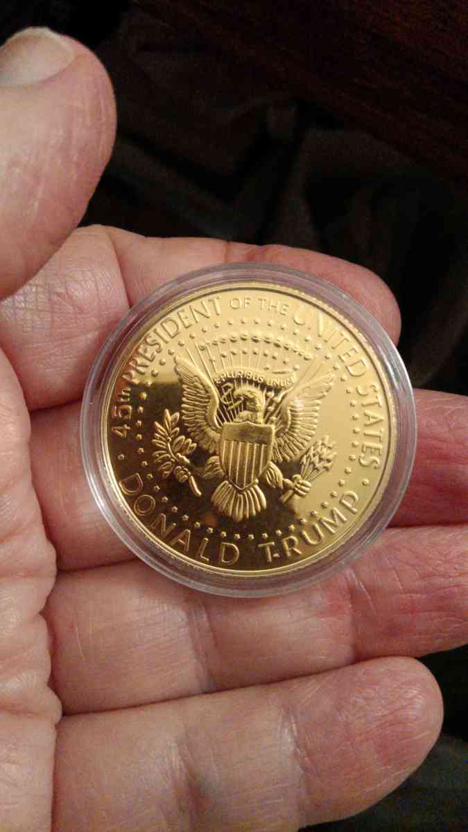 Trump tribute coin - Lemoore, California - FleaMarketBay