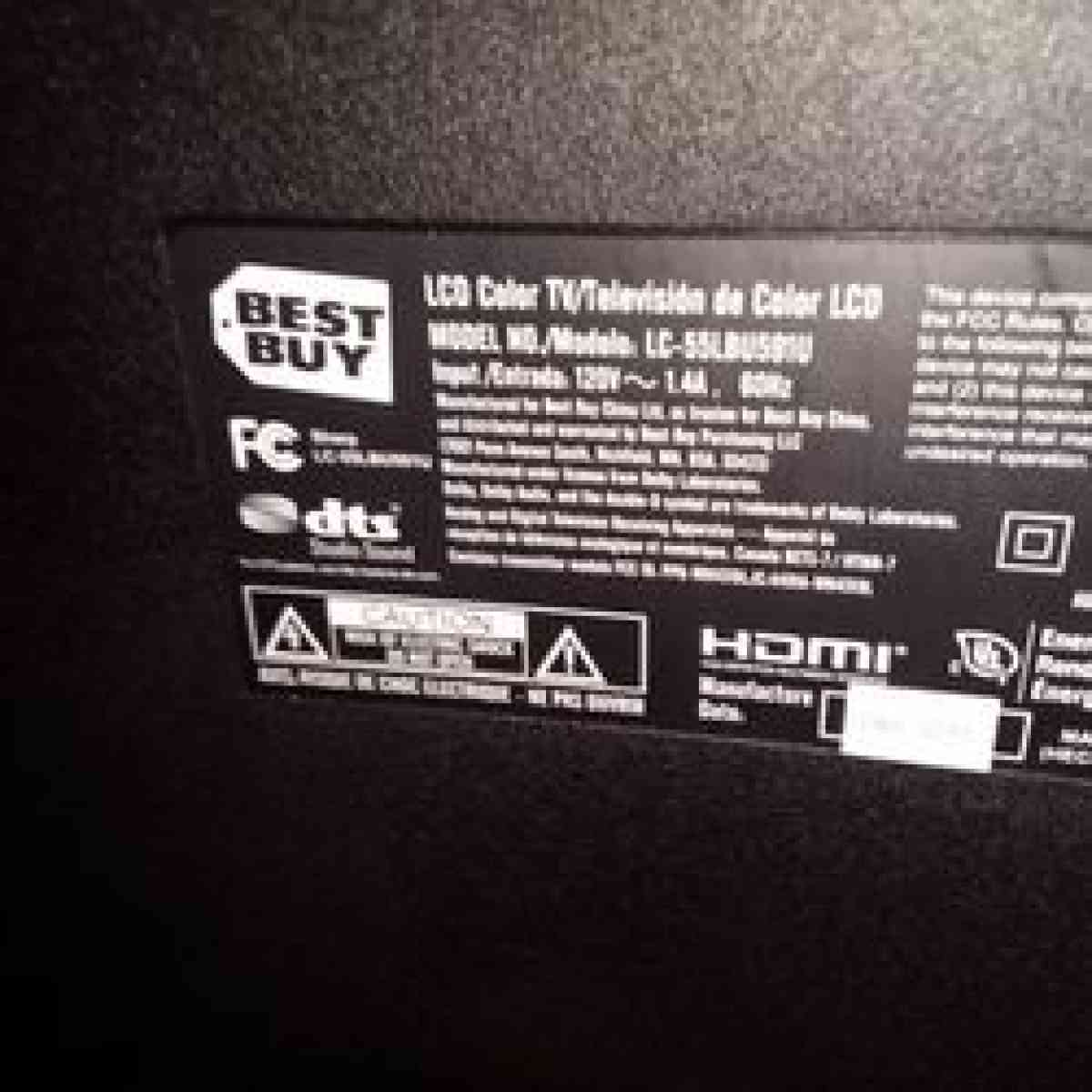 55 in Best Buy 4K Roku TV - Spokane, Washington