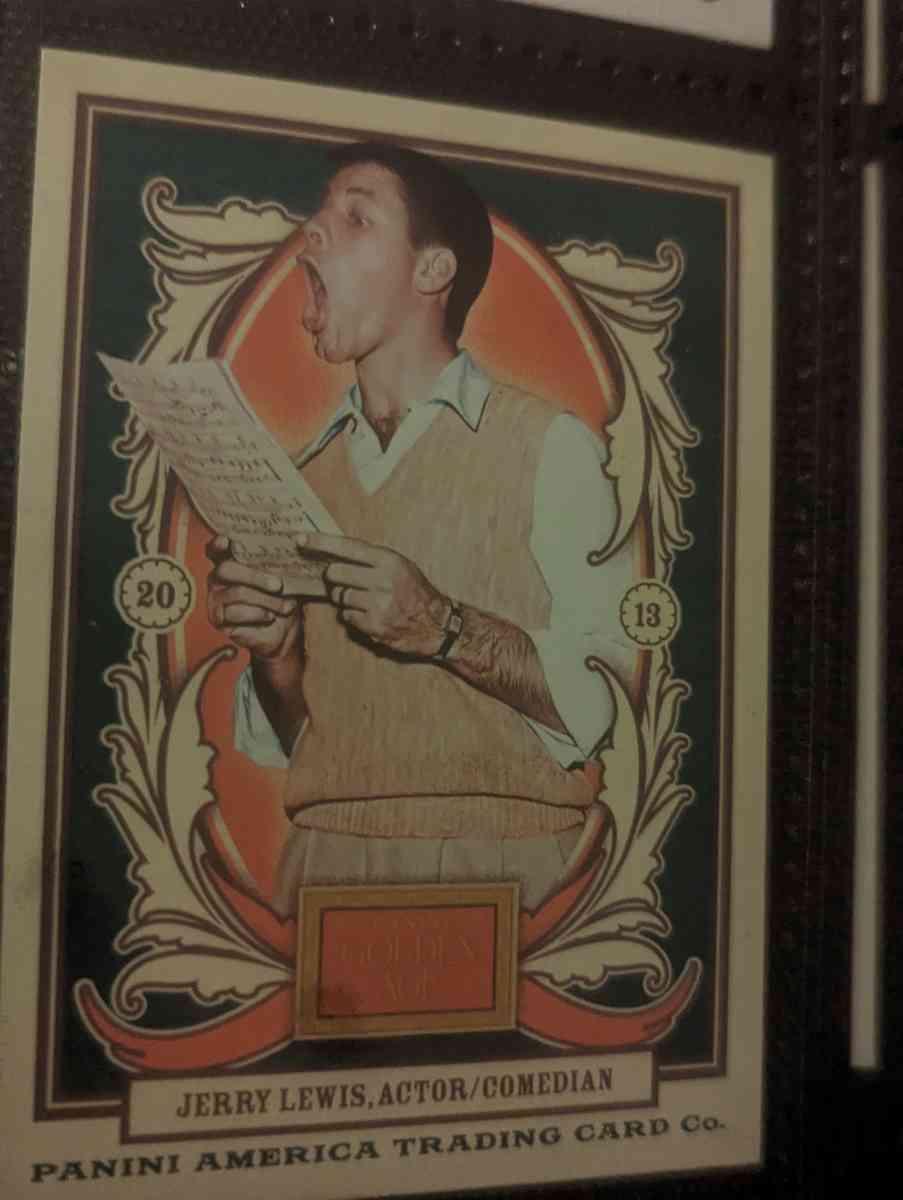 Jerry Lewis card - Clinton, Maine