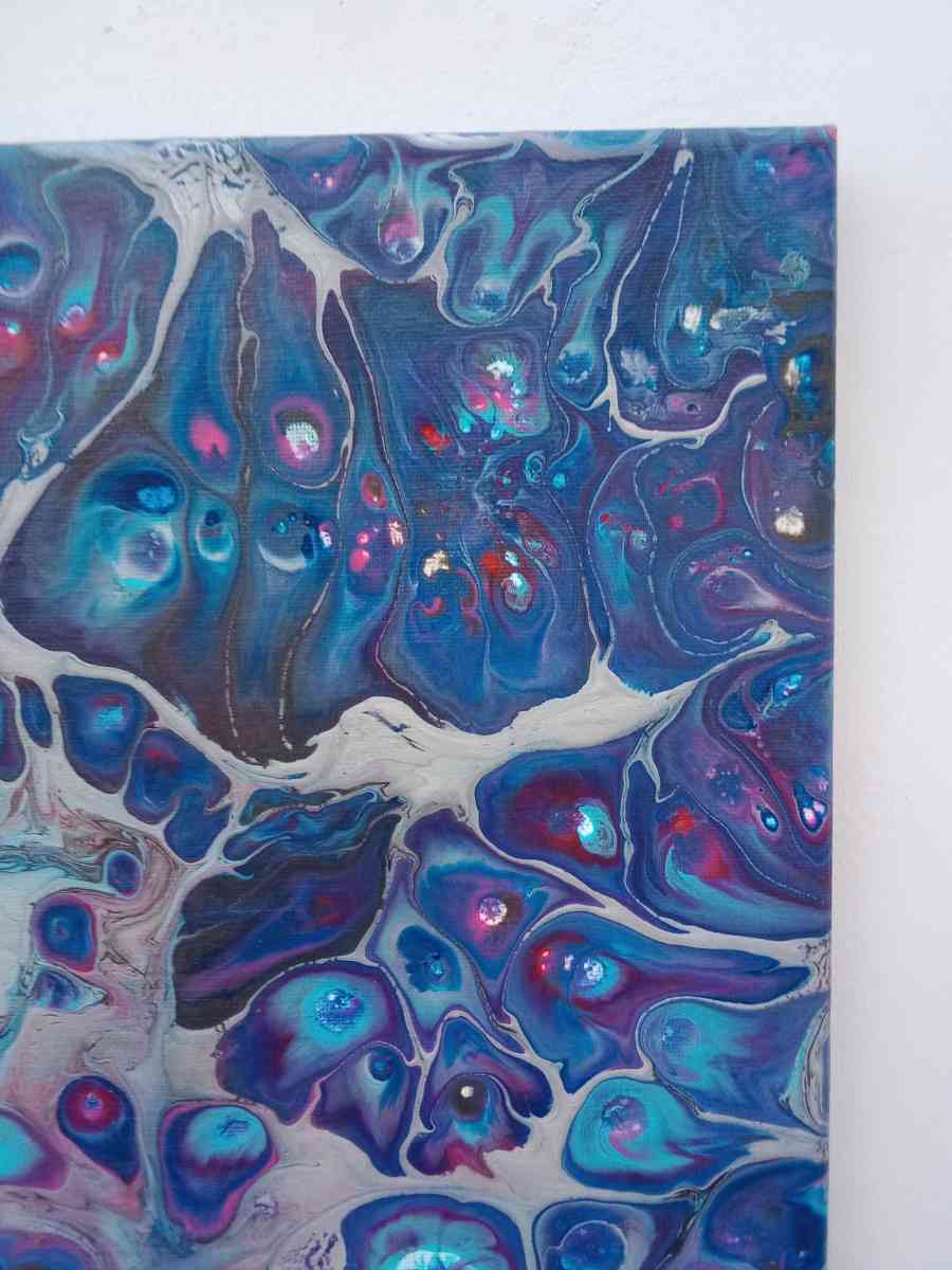 Acrylic Painting on a 12 inch x 12 inch x 1 inch canvas - Christiana, Tennessee - FleaMarketBay