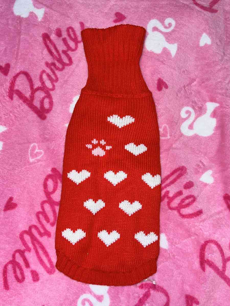 valentines sweater for dog or kitten brand new - Portland, Oregon - FleaMarketBay