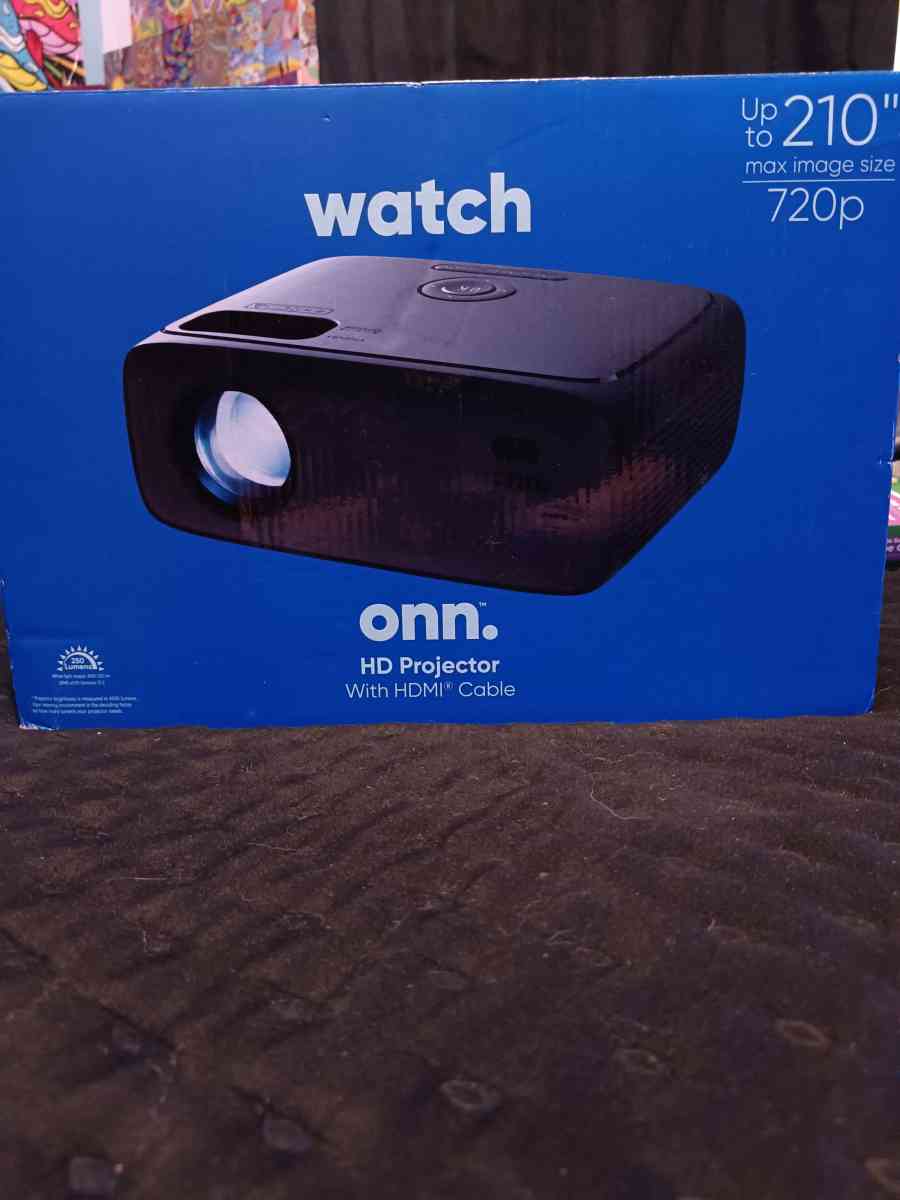 onn  HD Projector with HDMI Cable - Montrose, Colorado - FleaMarketBay