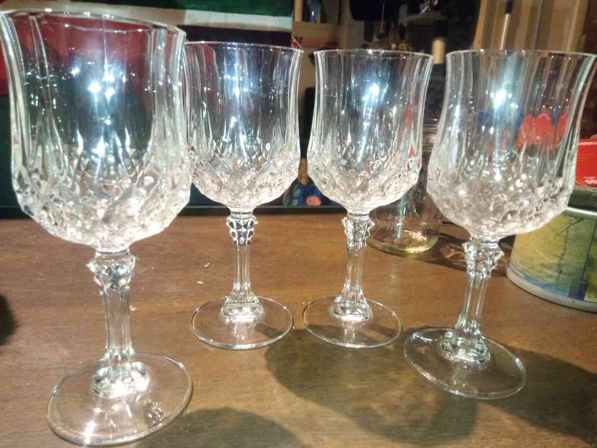 Royal Crystal Rock Opera Wine Glasses - Phillipsburg, New Jersey