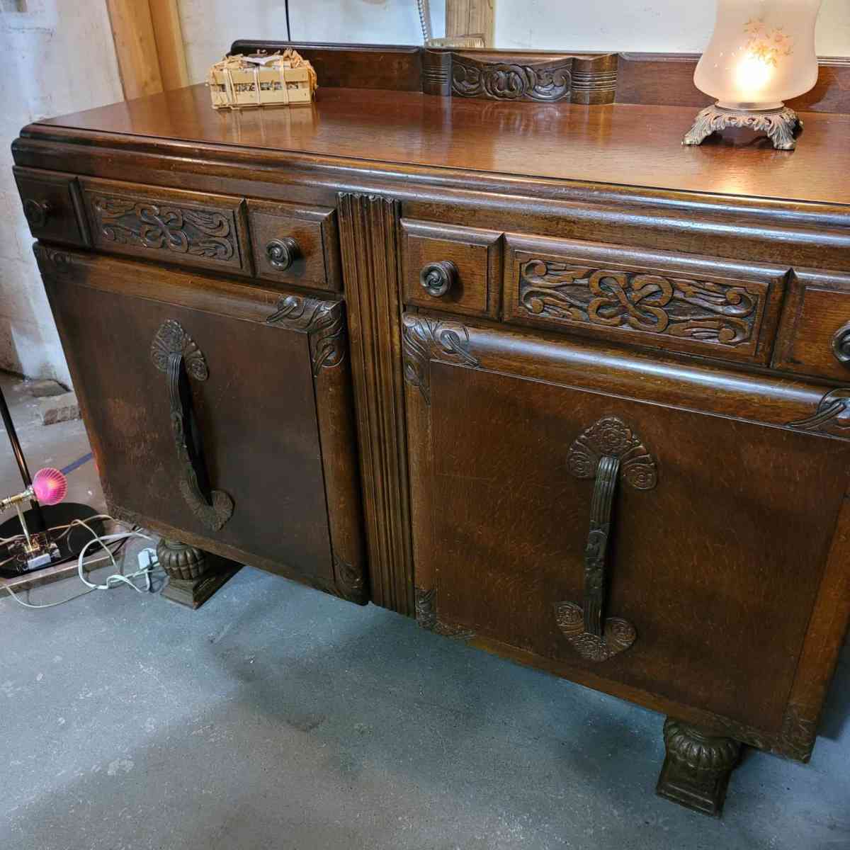 1930s dining buffet - Alicia, Arkansas