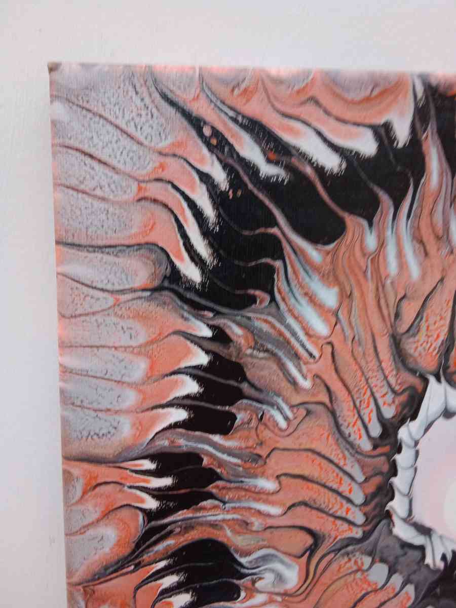 Arylic Painting on a 12 inch x 12 inch x 1 inch canvas - Christiana, Tennessee - FleaMarketBay