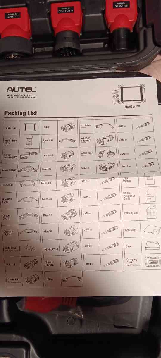 Autel maxisys MS908CV w programDEVICE - Indianapolis, Indiana - FleaMarketBay
