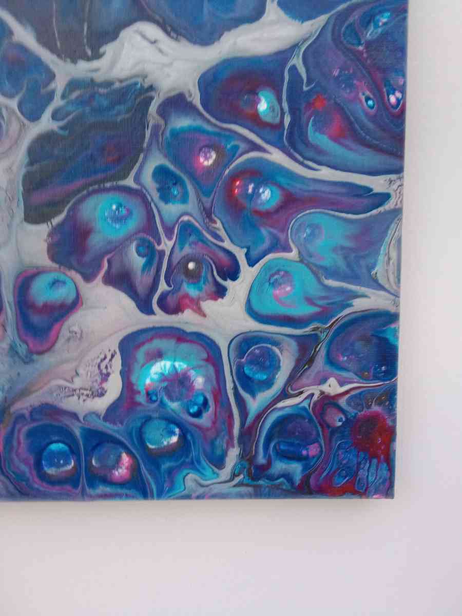 Acrylic Painting on a 12 inch x 12 inch x 1 inch canvas - Christiana, Tennessee - FleaMarketBay